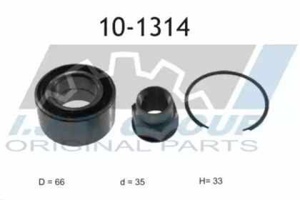 Комплект подшипника IJS GROUP 10-1314