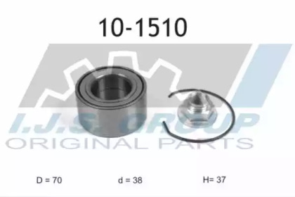 Комплект подшипника IJS GROUP 10-1510