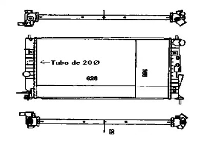 Теплообменник ORDONEZ 2060184