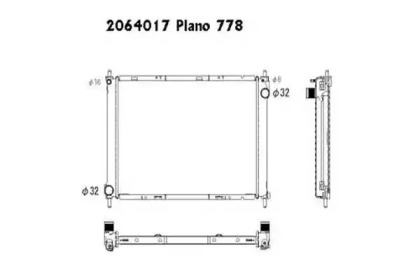 Теплообменник ORDONEZ 2064017