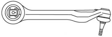 Рычаг независимой подвески колеса FRAP 1714