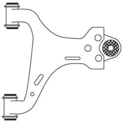 Рычаг независимой подвески колеса FRAP 3138