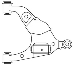 Рычаг независимой подвески колеса FRAP 3173