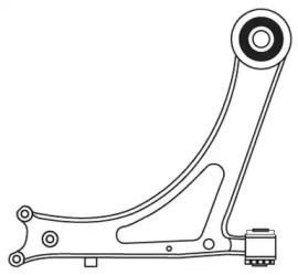 Рычаг независимой подвески колеса FRAP 3337