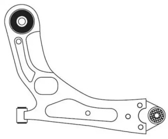 Рычаг независимой подвески колеса FRAP 4624