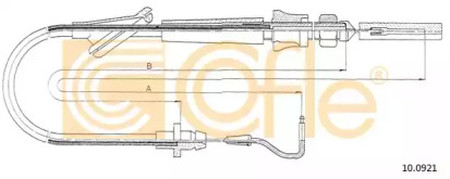 Трос COFLE 10.0921