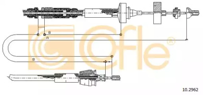Трос COFLE 10.2962