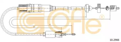 Трос COFLE 10.2966