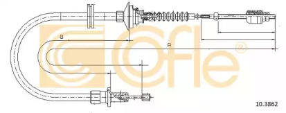 Трос COFLE 10.3862