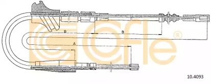 Трос COFLE 10.4093