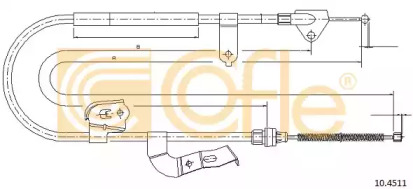 Трос COFLE 10.4511