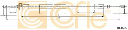 Трос COFLE 10.4665