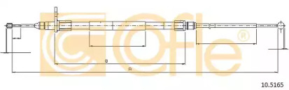 Трос COFLE 10.5165