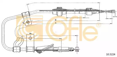 Трос COFLE 10.5224