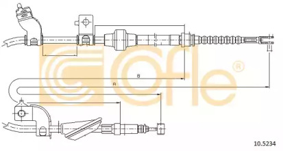 Трос COFLE 10.5234