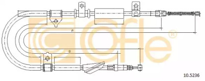 Трос COFLE 10.5236
