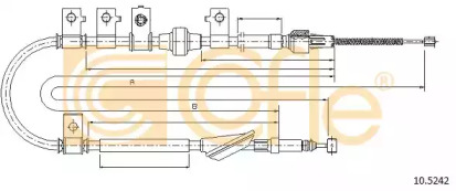 Трос COFLE 10.5242