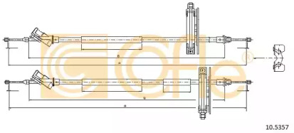 Трос COFLE 10.5357