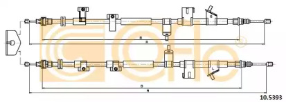 Трос COFLE 10.5393