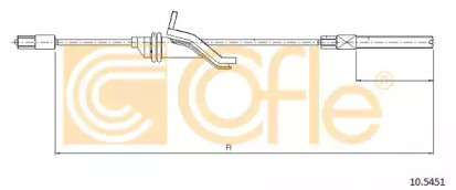 Трос COFLE 10.5451