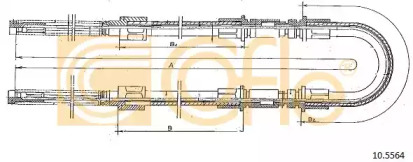 Трос COFLE 10.5564