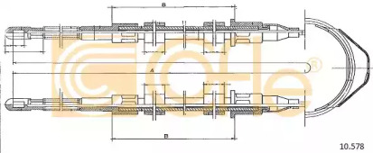Трос COFLE 10.578