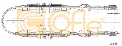 Трос COFLE 10.589
