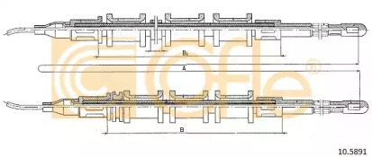 Трос COFLE 10.5891