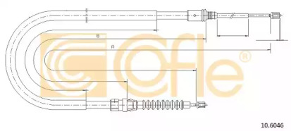 Трос COFLE 10.6046