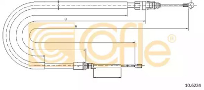 Трос COFLE 10.6224