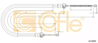 Трос COFLE 10.6890