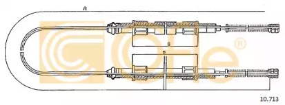 Трос COFLE 10.713