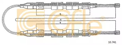 Трос COFLE 10.741
