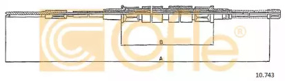 Трос COFLE 10.743