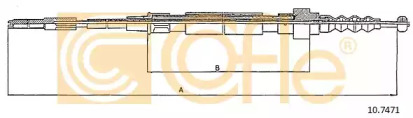Трос COFLE 10.7471