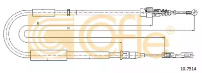 Трос COFLE 10.7514