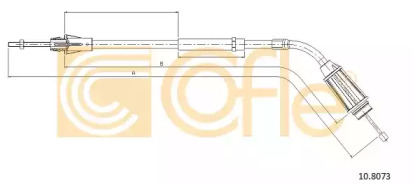 Трос COFLE 10.8073