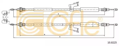 Трос COFLE 10.8225