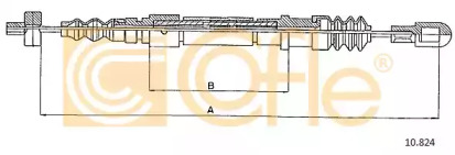 Трос COFLE 10.824