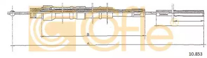 Трос COFLE 10.853