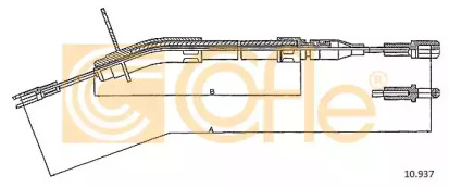 Трос COFLE 10.937