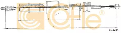 Трос COFLE 11.1244