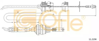 Трос COFLE 11.2196