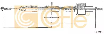 Трос COFLE 11.2321