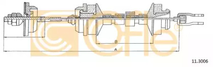 Трос COFLE 11.3006