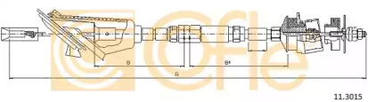 Трос COFLE 11.3015