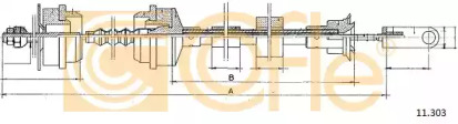 Трос COFLE 11.303