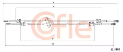 Трос COFLE 11.3356