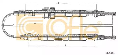 Трос COFLE 11.5441
