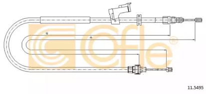 Трос COFLE 11.5495